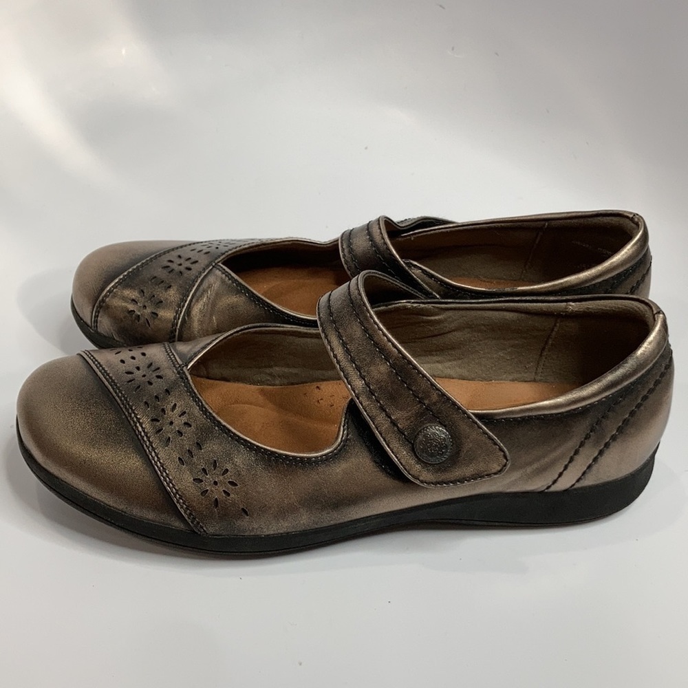 Rockport Daisey mary Jane Shoes metallic bronze size 9.5 - Picture 7 of 10